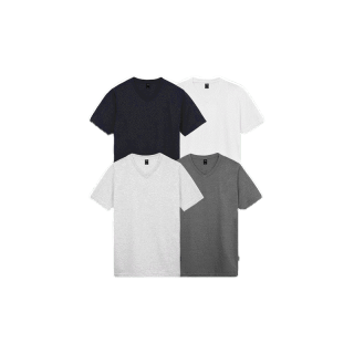 โปรโมชั่น : Yuedpao No.1 เสื้อยืด ไม่ย้วย ไม่หด ไม่ต้องรีด ผ้านุ่มใส่สบาย Ultrasoft Non-Iron เสื้อยืดสีพื้น เสื้อยืดคอวี Set Basic