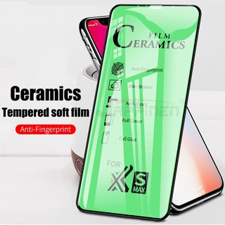 Full Coverage Soft Bent Ceramics Tempered Film for Samsung Galaxy A12 A01 A02 A02S A10S M10 M20 M31 A20S A10 A20 A30 A50 A70 A80 A30S A50S A40S M30 M10S Screen Protector ฟิล์มกระจกนิรภัย