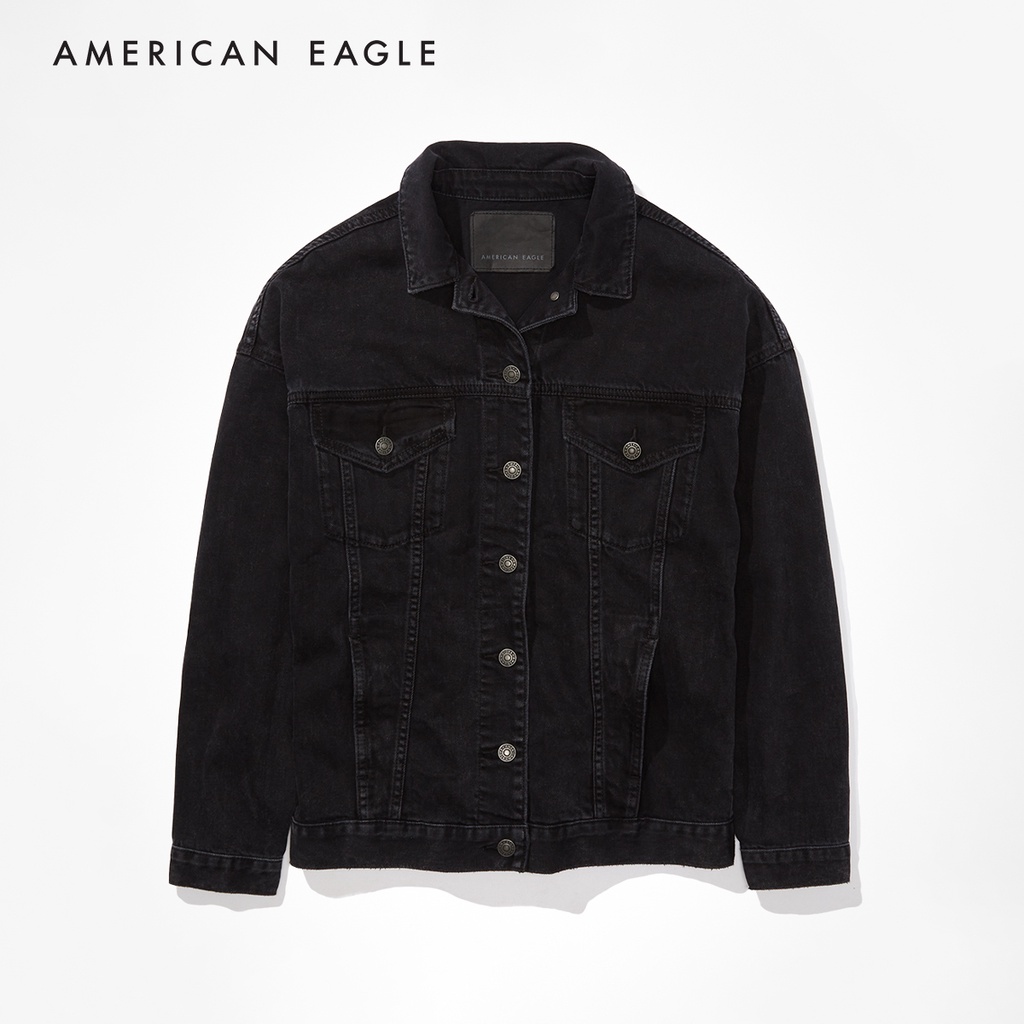 american-eagle-black-boyfriend-denim-jacket-เสื้อแจ็คเก็ต-ผู้หญิง-ยีนส์-บอยเฟรนด์-nwja-038-3146-001