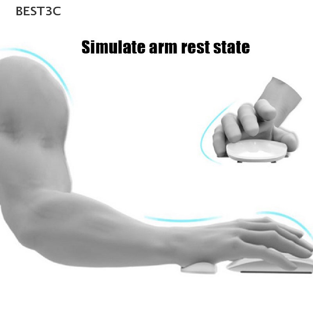 best3c-แผ่นรองข้อมือ-ออกแบบตามสรีรศาสตร์-สําหรับคีย์บอร์ด-เมาส์-คอมพิวเตอร์