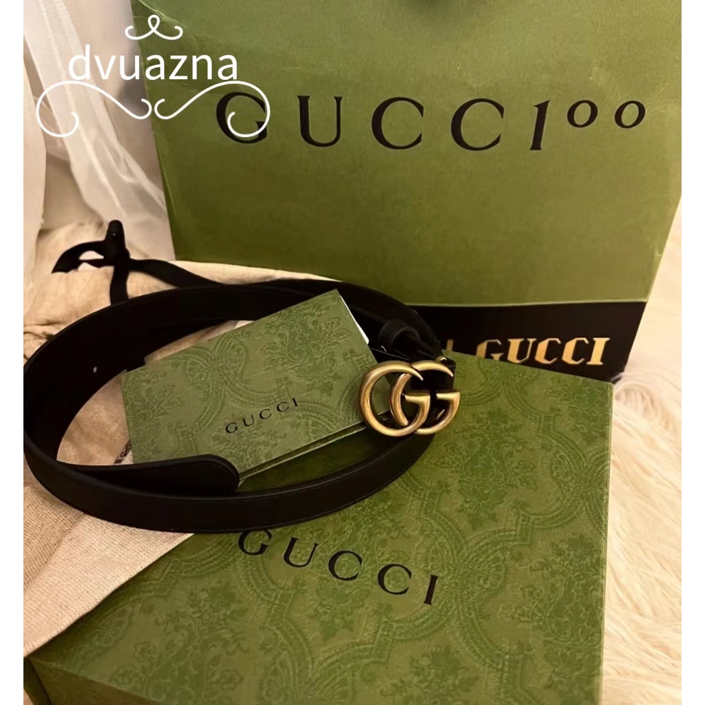 เข็มขัด-gucci-gold-double-g-ของแท้