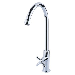 ก๊อกซิงค์เดี่ยว เคาน์เตอร์ HOEN EN-9905 โครม ก๊อกซิงค์ ก๊อกน้ำ ห้องน้ำ SINK FAUCET HOEN EN-9905 CHROME