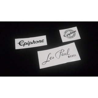 โลโก้หัวกีต้าร์ Epiphone Les Paul White Head 1