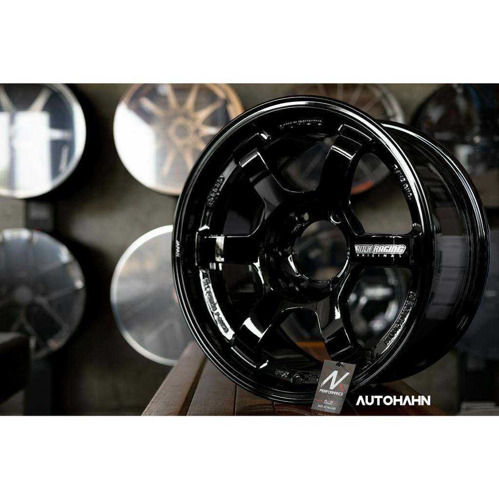 ล้อ-nk-performance-ขอบ-18-รีดเบา-flow-forming-ลาย-te37-suv-สีดำเงา-black