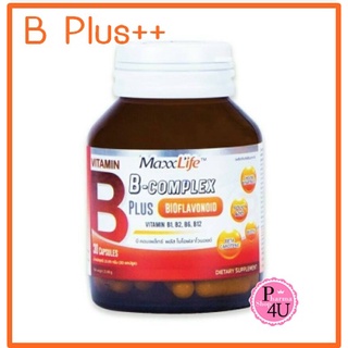 ภาพหน้าปกสินค้าMaxxlife แม็กซ์ไลฟ์ B Complex plus bioflavonoid บี คอมเพล็กซ์ พลัส ไบโอฟลาโวนอยด์ 30แคปซูล ที่เกี่ยวข้อง