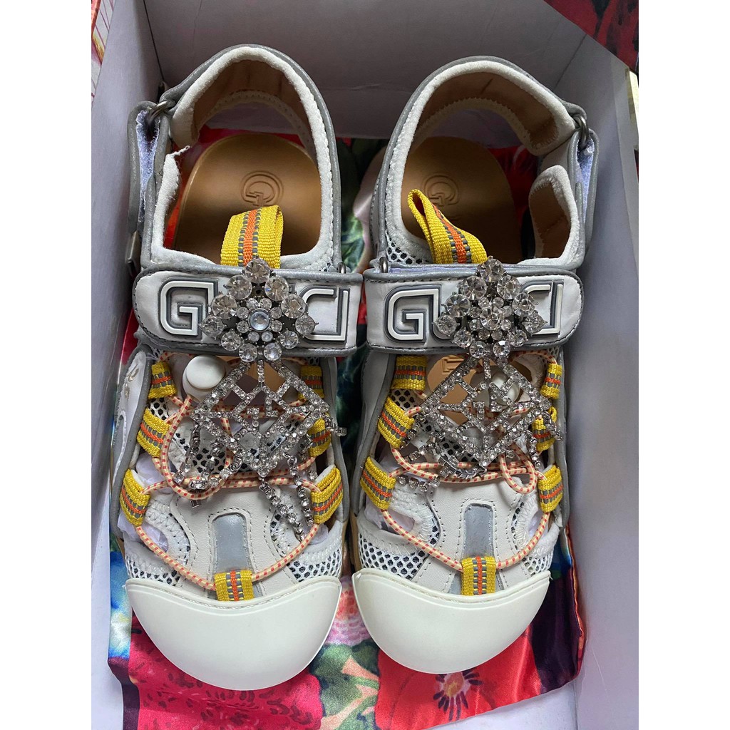 Gucci clearance tinsel sandal