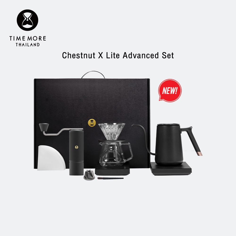ภาพหน้าปกสินค้าTIMEMORE X-lite Advanced Gift Box -- เซตอุปกรณ์กาแฟ สินค้าใหม่
