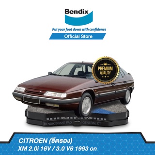Bendix  ผ้าเบรค CITROEN 2.0i 16V / 3 V6 1993 on