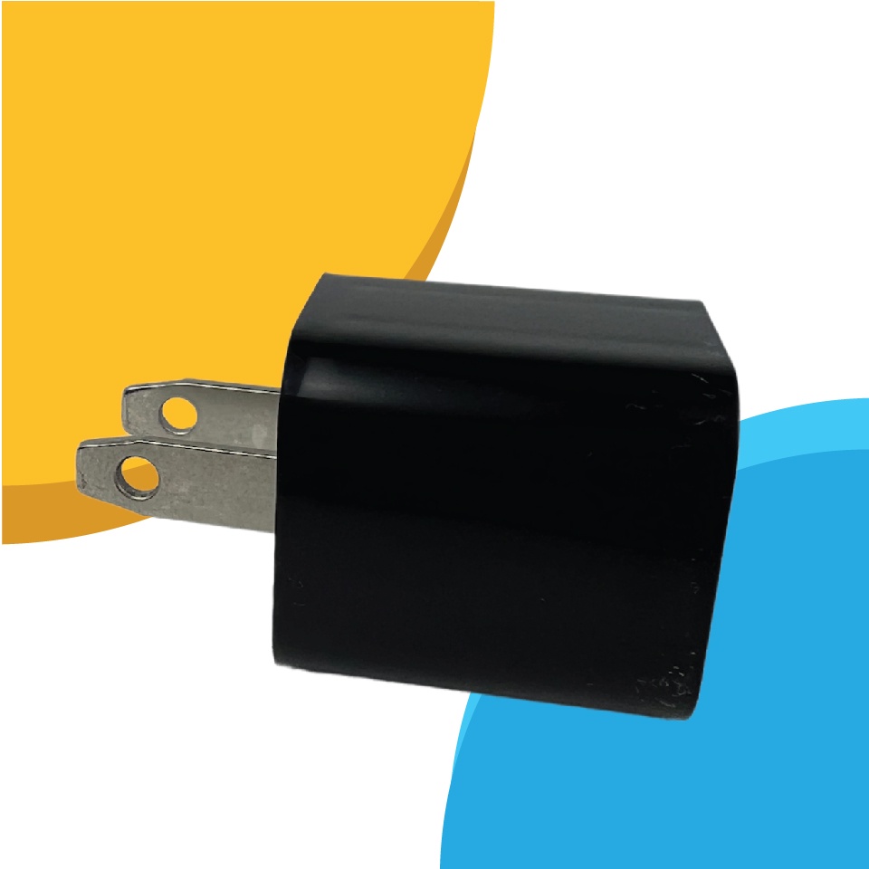 อะแดปเตอร์ชาร์จ-ชนิดusb-สีดำ