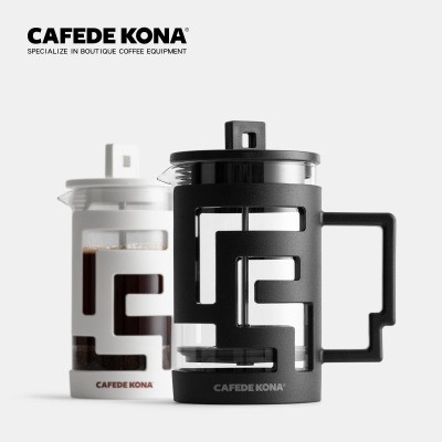 cafede-kona-french-press-ถ้วยชงกาแฟ-ที่ชงกาแฟ-เครื่องชงกาแฟแบบ-french-press-แก้วชงกาแฟ-แก้วชงชา