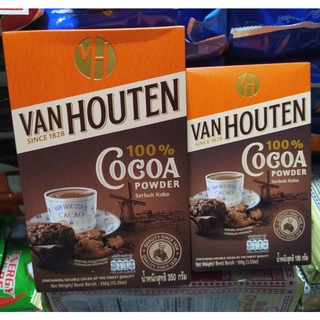 ถูกที่สุด💥COCOA VAN ผงโกโก้ โกโก้ Van Houten Cocoa Powder  ผงโกโก้แวนฮูเทน โกโก้ผงแวนฮูเต็น CoCoa Van Houten