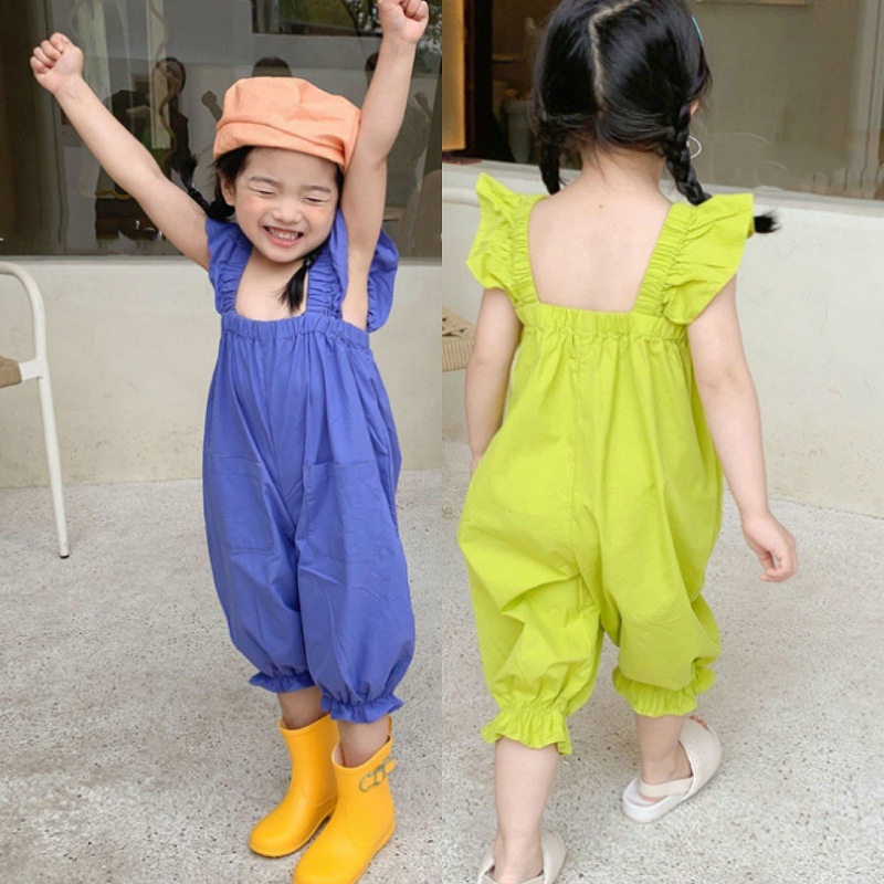 fifi-baby-พร้อมส่ง-ชุดกเด็กผู้หญิงสำหรับอายุ-2-8-ขวบ-ชุดเสื้อคลุมหลวมเด็กผู้หญิง-กางเกงเด็ก-สวมใส่สบาย-ไม่ร้อน