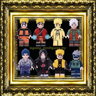 บล็อกตัวต่อ รูปการ์ตูนอนิเมะ Hatake Kakashi ของเล่นสําหรับเด็ก ให้เป็นของขวัญวันเกิด