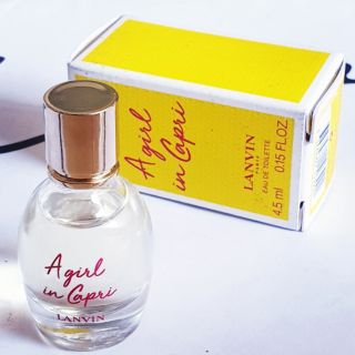 น้ำหอม LANVIN A Girl In Capri Edt ขนาดทดลอง 4.5 /30 ml