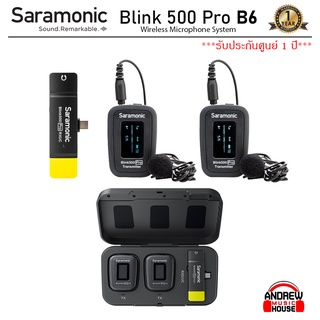 Saramonic Blink 500 Pro B6 2-Person Digital Camera-Mount Wireless Omni Lavalier Microphone System for USB Type-C Devices