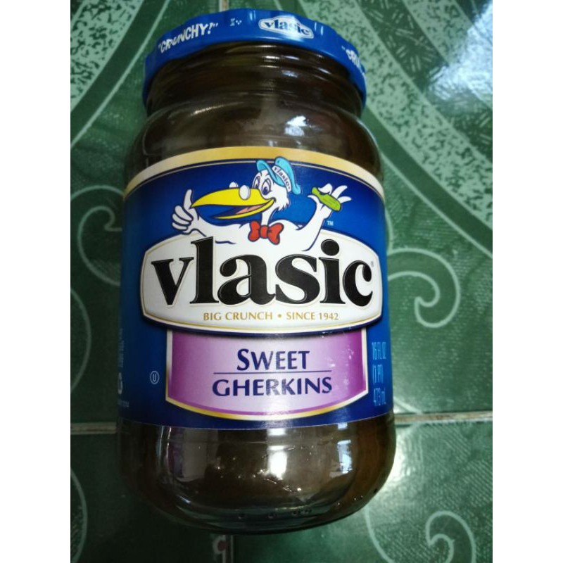 Vlasic Sweet Gherkins แตงกวาเล็กดอง 473 กรัม ราคาสุดฟิน Shopee Thailand