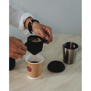 Set Weekender filter cup ที่กรองดริปกาแฟ แบบพกพา Portable Coffee Filter+Coffee sample collingwoodsroast