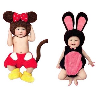 BabyGaga ชุดแฟนซี ชุดแฟนซีเด็ก ชุดเด็ก กระต่ายน้อย + มิกกี้ Bunny &amp; Mickey Fancy Costume