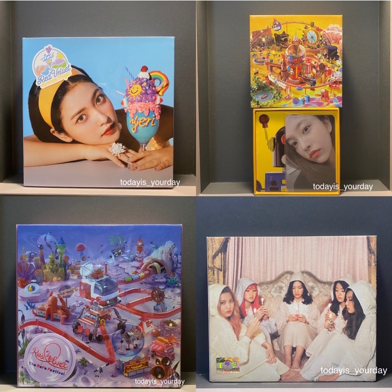 อัลบั้มเต็ม/อัลบั้มเปล่า Red Velvet RBB / Summer Magic / the reve