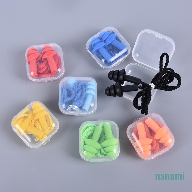 ราคาและรีวิว(Nanami) ปลั๊กซิลิโคน กันเสียงรบกวน