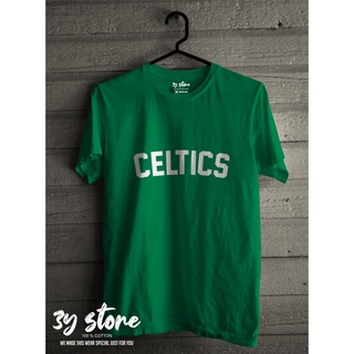 เสื้อยืดโอเวอร์ไซส์เสื้อยืด ลาย Celtics Relax DISTRO 3Y STORES-3XL