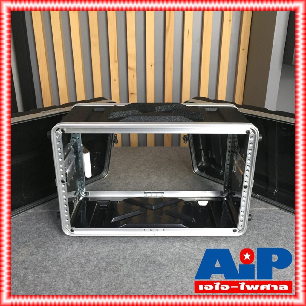 กล่องrack-npe-rack-abs-6us-ลึก9นิ้ว-ตู้rack-กล่องใส่อุปกรณ์เครื่องเสียง-rack-แร็ค-แร็ค6u-rack9นิ้ว-เอไอ-ไพศาล