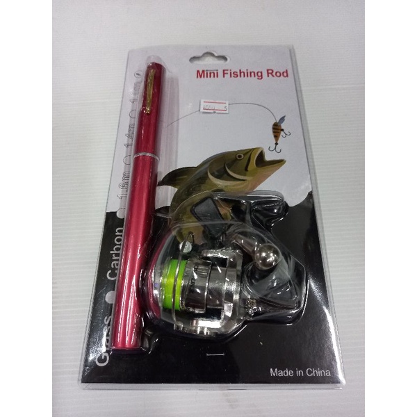 ชุดคันเบ็ดตกปลา-รอกตกปลาmini-fishing-rodสำหรับตกปลาในทะเลพกพาได้สะดวก