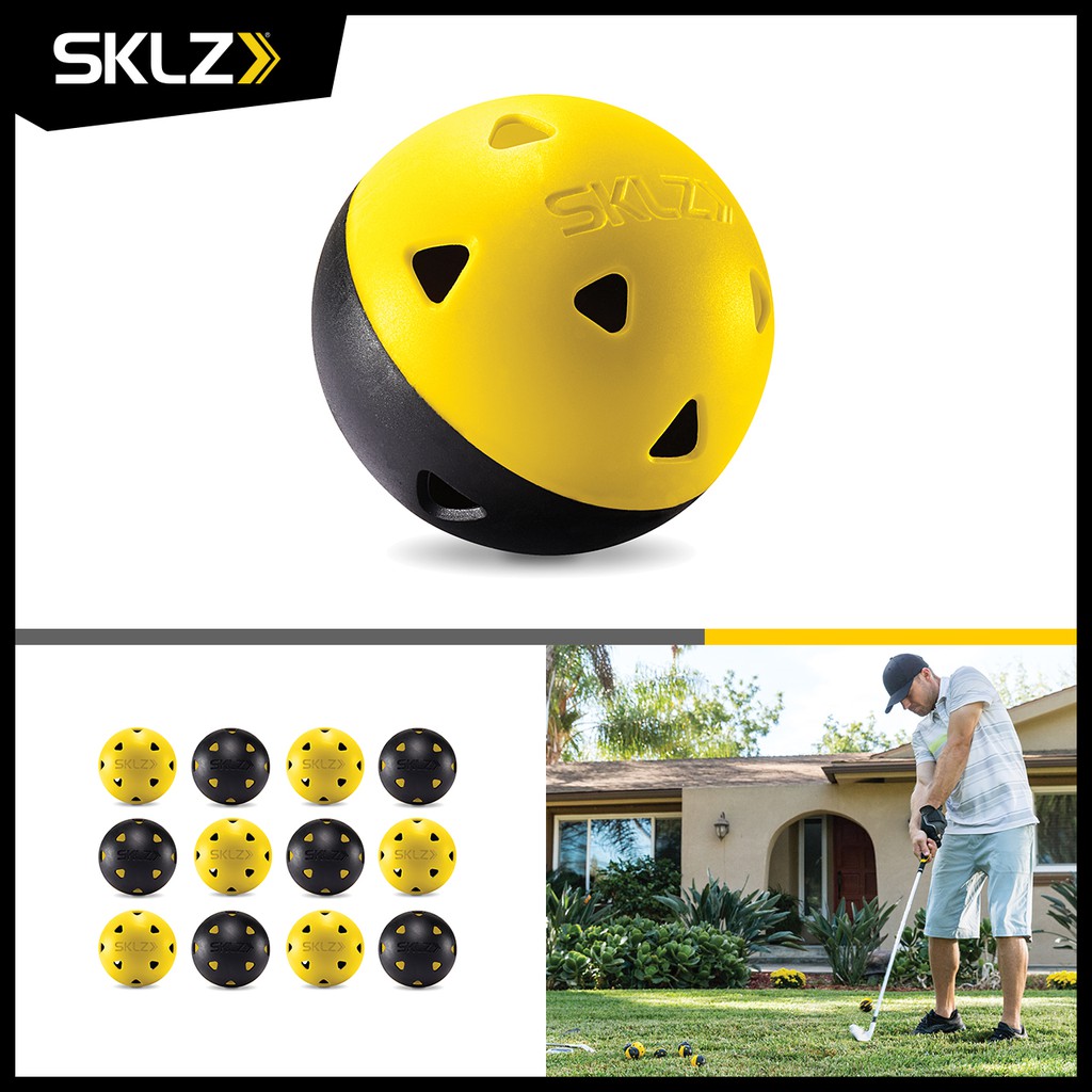 sklz-impact-golf-balls-ลูกกอล์ฟ-ลูกกอล์ฟฝึกซ้อม-ลูกกอล์ฟยาง-อุปกรณ์กอล์ฟ-ลูกกอล์ฟซ้อม-ลูกกอล์ฟสำหรับฝึกซ้อม