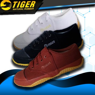 ((ใส่code : JANINC30 ลดเพิ่ม30%)) รองเท้าผ้าใบนักเรียน TIGER รุ่น TG9 รองเท้าพละ