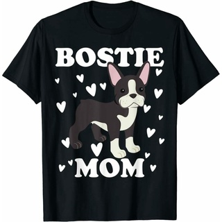 [100% Cotton] เสื้อยืด พิมพ์ลาย Good Bostie mom mummy Mothers Day สไตล์คลาสสิก สําหรับผู้หญิง และผู้ชาย