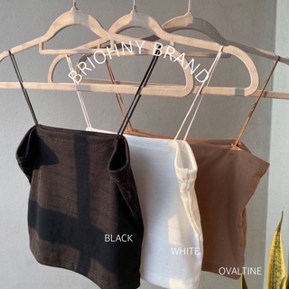 Brave crop top สายเดี่ยวครอปทอป เสื้อครอปทอป เสื้อสายเดี่ยวราคาถูก