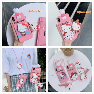 เคสซิลิโคนนิ่ม ลายคิตตี้ สําหรับ iPhone 13 Pro Max 13 mini 12 Pro Max 12mini 11 Pro Max iPhone11 Pro iPhone 11 6 6s 7 8Plus X XR XS Max