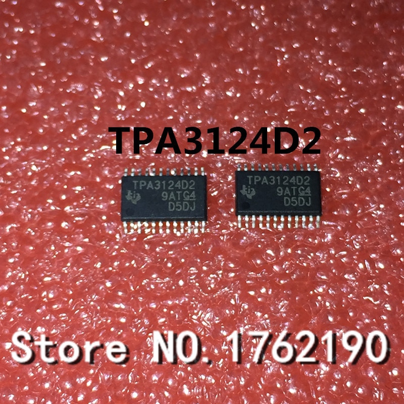 เครื่องขยายเสียงสเตอริโอ-tpa3124d2pwpr-tpa3124d2-tssop-24-5-ชิ้น-ล็อต