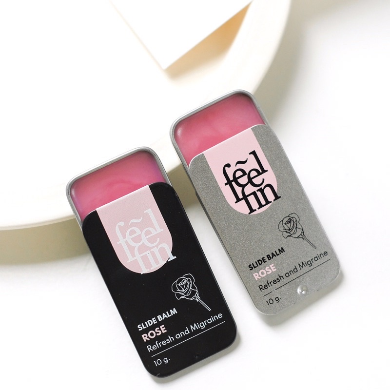 Feelfin อโรม่าบาล์ม กลิ่น Rose | Shopee Thailand