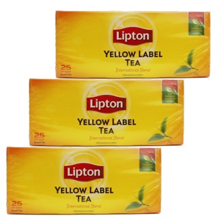 ภาพหน้าปกสินค้า☕️แพค3สุดคุ้ม☕️ LIPTON ลิปตัน เครื่องดื่มชาผงชนิดซอง 25 ซอง/กล่อง ซึ่งคุณอาจชอบสินค้านี้