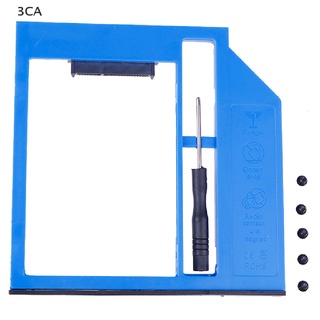 3CA SATA 2nd HDD Caddy Plastic For Laptop 9.0mm SATA 3.0 CD DVD Optical Bay Tray 3C