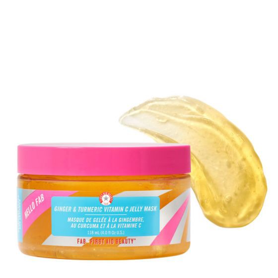 (พร้อมส่ง) First aid beauty ginger & turmeric vitamin c jelly mask 59ml