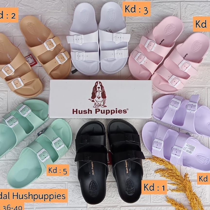 HUSH PUPPIES รองเท้าแตะลําลอง แบบนิ่ม กันลื่น แบบร่วมสมัย สําหรับสตรี Shopee Thailand