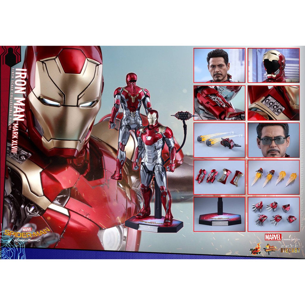 Hot Toys - MMS427D19 - Spider-Man Homecoming : 1/6th Scale Diecast