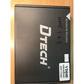 HDMI SPLITTER 1/2 DTECH