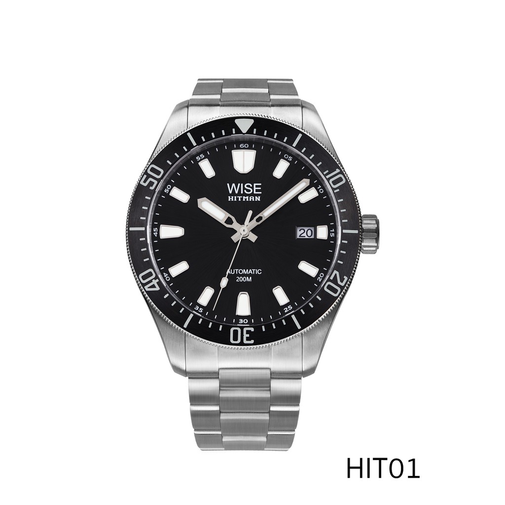 WISE รุ่น HITMAN Automatic 200 m. นาฬิกาผู้ชาย รหัสHIT01 | Shopee Thailand