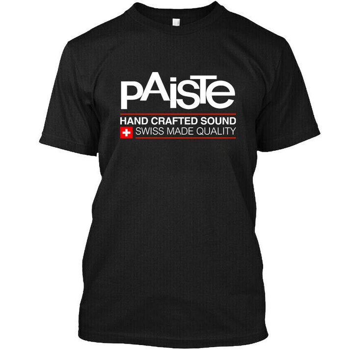 เสื้อยืด-ผ้าฝ้าย-100-พิมพ์ลาย-paiste-hand-crafted-sounddesign-สุดเท่-ราคาs-5xl