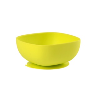 Beaba ชามซิลิโคนก้นดูด  Silicone suction bowl - GREEN