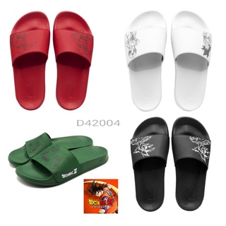 สินค้า Dragon​ball​ Z​ xGambol รองเท้าแตะสวม​ DM42004 ดรากอนบอล​ ไซส์ชาย​เด็กโตและหญิง​ แกมโบล​ 38-44 ขาว แดง ดำ​ ชมพู​ เขียว​