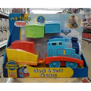 รถไฟโทมัสรุ่นเด็กอ่อน my first thomas​ Stack &amp;​ nest