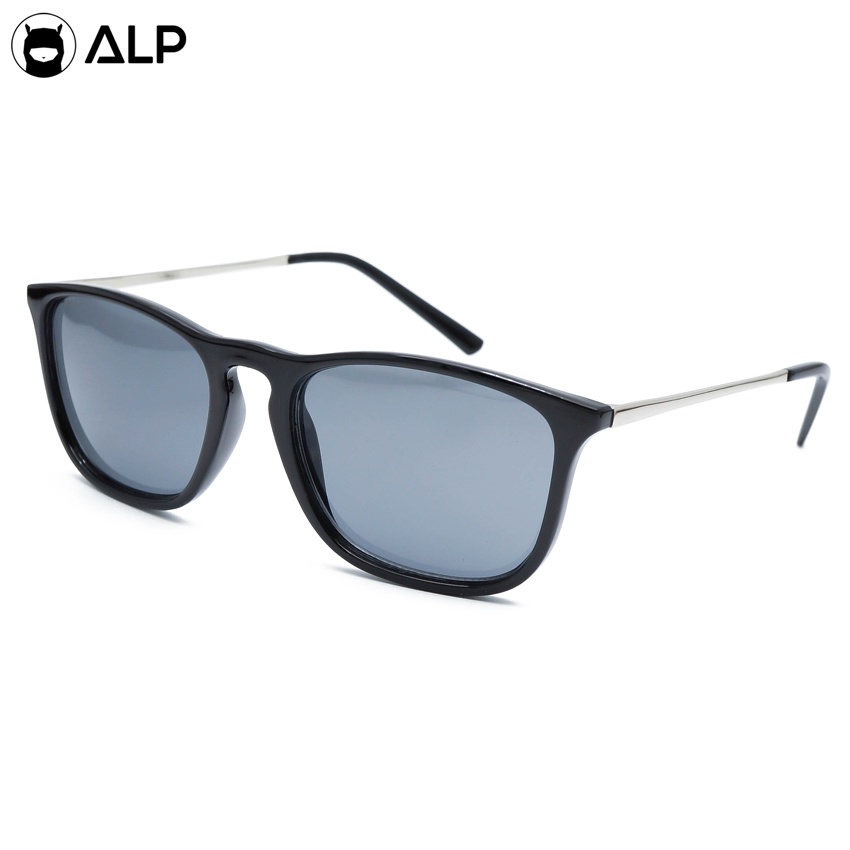 ภาพหน้าปกสินค้าALP Sunglasses แว่นกันแดด แถมผ้าเช็ดเลนส์ UV 400 Square Style รุ่น SN 0040