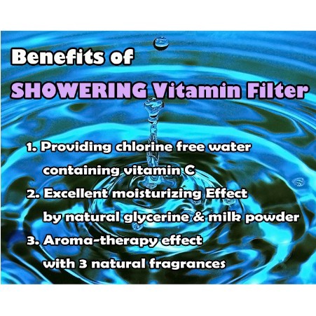 showering-ตัวกรองการอาบน้ำวิตามินซี-vitamin-shower-filter-กรองฝักบัว-กรองคลอรีน