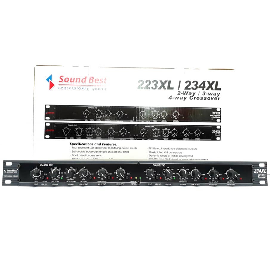 ส่งฟรี-crossover-ครอสโอเวอร์-sound-best-รุ่น-234xl-2-way-3-way-4-way-crossover