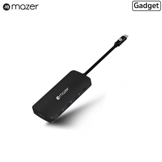 Mazer Hub MULTIPORT แบบ 8-in-1 ต่อ HDMI 4K ได้ 2พอร์ต เพิ่ม USB 3.0 และช่องอ่าน SD card(ของแท้100%)