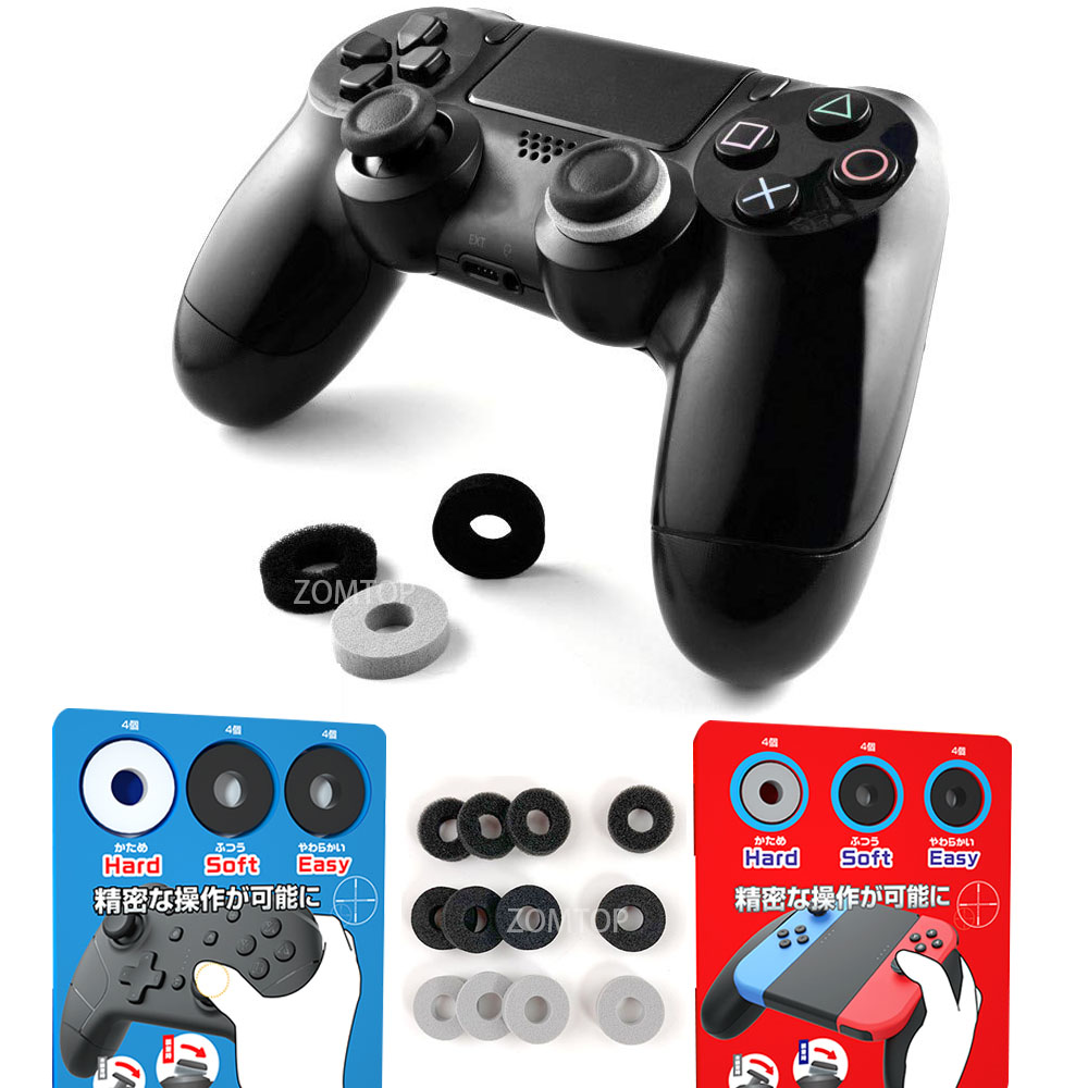 ภาพหน้าปกสินค้าCOD PS5 มือจับแขนโยกแหวนฟองน้ำตำแหน่ง ตัวควบคุมแหวนแม่นยำ 12PC Aim Assist Motion Control Joy-Con XBox PS4